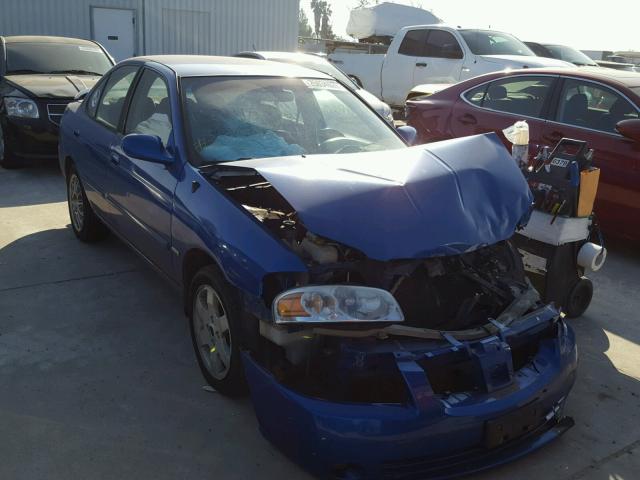 3N1CB51DX6L505497 - 2006 NISSAN SENTRA 1.8 BLUE photo 1