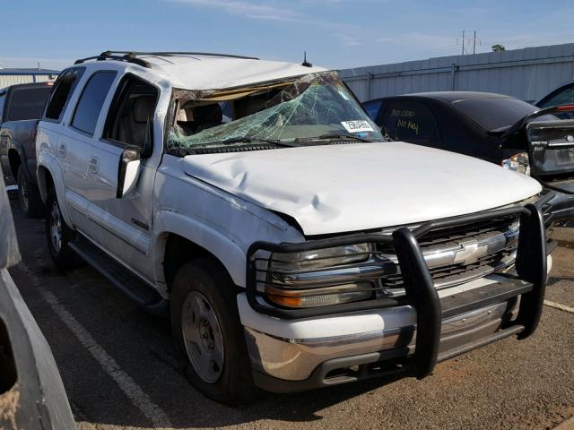 1GNEC13Z52J343906 - 2002 CHEVROLET TAHOE C150 WHITE photo 1