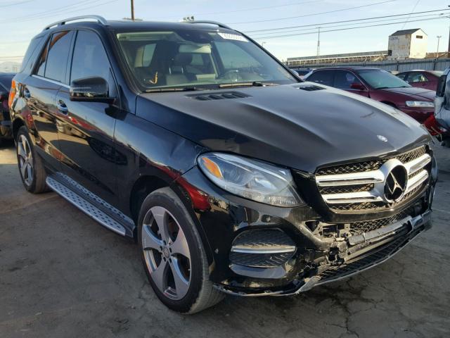 4JGDA5JB2GA677451 - 2016 MERCEDES-BENZ GLE 350 BLACK photo 1