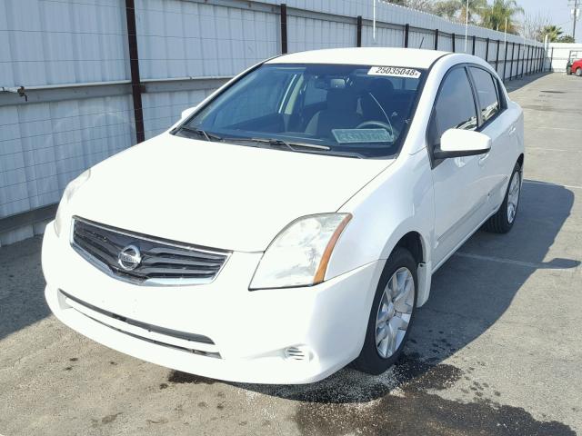 3N1AB6APXBL683072 - 2011 NISSAN SENTRA 2.0 WHITE photo 2