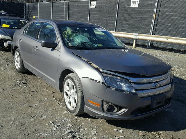 3FAHP0HA5BR143465 - 2011 FORD FUSION SE GRAY photo 1