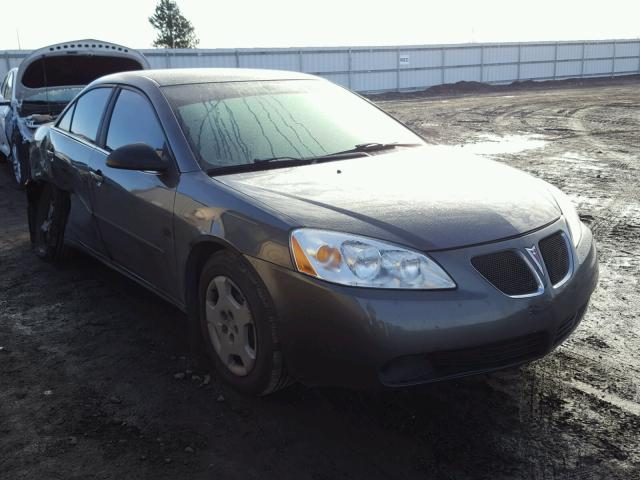 1G2ZF58B574151819 - 2007 PONTIAC G6 VALUE L CHARCOAL photo 1