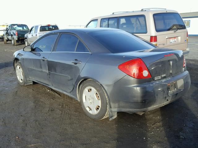 1G2ZF58B574151819 - 2007 PONTIAC G6 VALUE L CHARCOAL photo 3