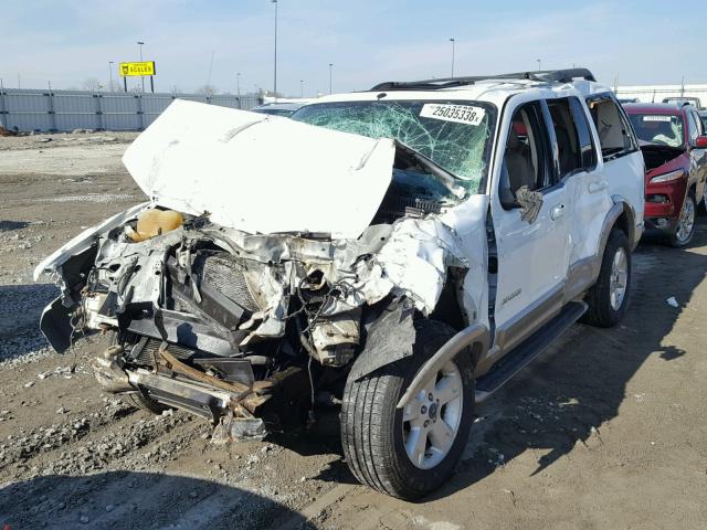 1FMZU74W55UA54554 - 2005 FORD EXPLORER E WHITE photo 2