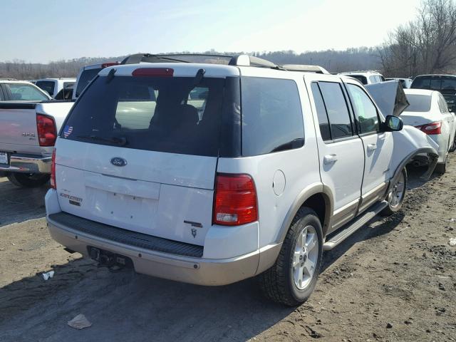 1FMZU74W55UA54554 - 2005 FORD EXPLORER E WHITE photo 4