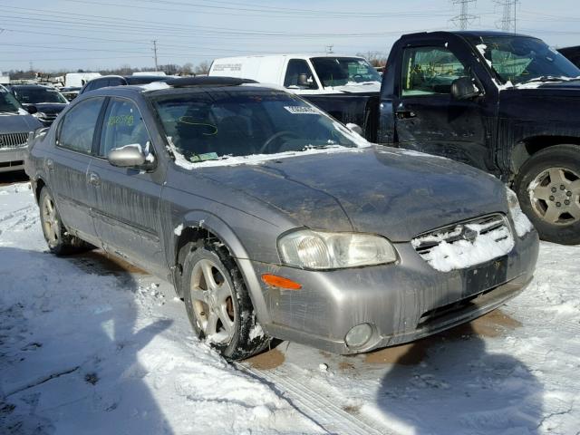 JN1CA31D2YT752485 - 2000 NISSAN MAXIMA GLE BEIGE photo 1