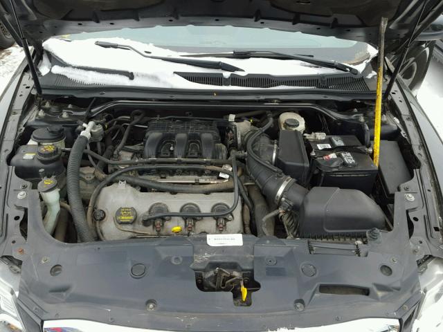 1FAHP2EW9BG185396 - 2011 FORD TAURUS SEL BLACK photo 7