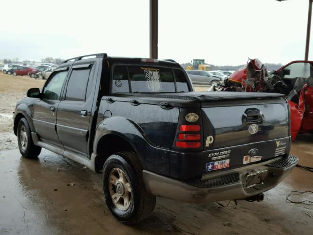 1FMZU67E93UA33474 - 2003 FORD EXPLORER S BLACK photo 3