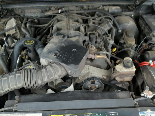 1FMZU67E93UA33474 - 2003 FORD EXPLORER S BLACK photo 7