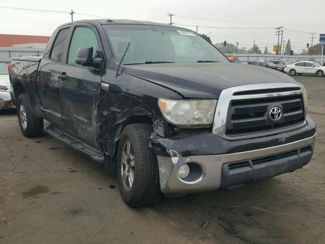 5TFRY5F1XAX074838 - 2010 TOYOTA TUNDRA DOU BLACK photo 1