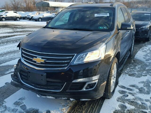 1GNKRGKD2HJ140457 - 2017 CHEVROLET TRAVERSE L BLACK photo 2