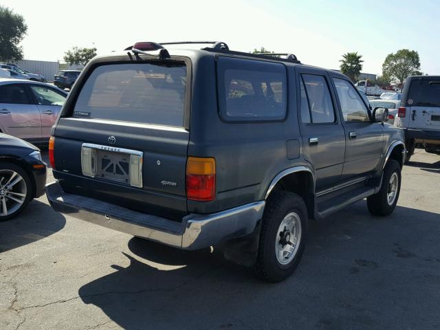 JT3VN29V5R0023857 - 1994 TOYOTA 4RUNNER VN GREEN photo 4