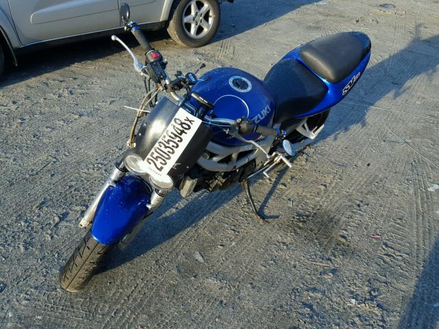 JS1VP52A7Y2100708 - 2000 SUZUKI SV650 BLUE photo 2