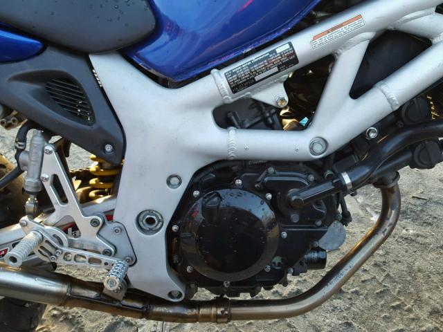 JS1VP52A7Y2100708 - 2000 SUZUKI SV650 BLUE photo 7