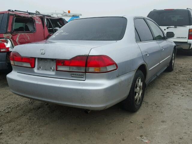 1HGCG56772A167514 - 2002 HONDA ACCORD SE SILVER photo 4