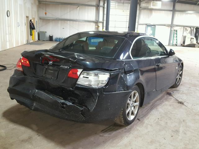 WBAWR33589P343519 - 2009 BMW 328 I SULE BLACK photo 4