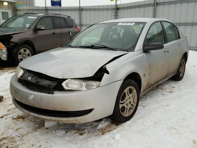 1G8AJ52F44Z143075 - 2004 SATURN ION LEVEL SILVER photo 2