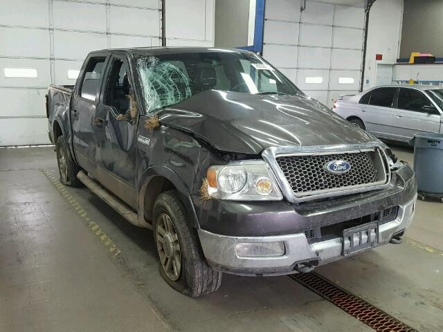 1FTPW14505KE76978 - 2005 FORD F150 SUPER GRAY photo 1