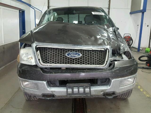 1FTPW14505KE76978 - 2005 FORD F150 SUPER GRAY photo 7