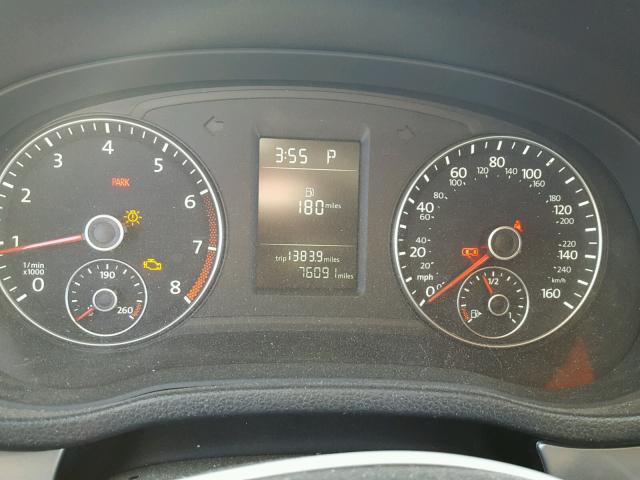 1VWAP7A37DC049747 - 2013 VOLKSWAGEN PASSAT S შავი ფოტო 8