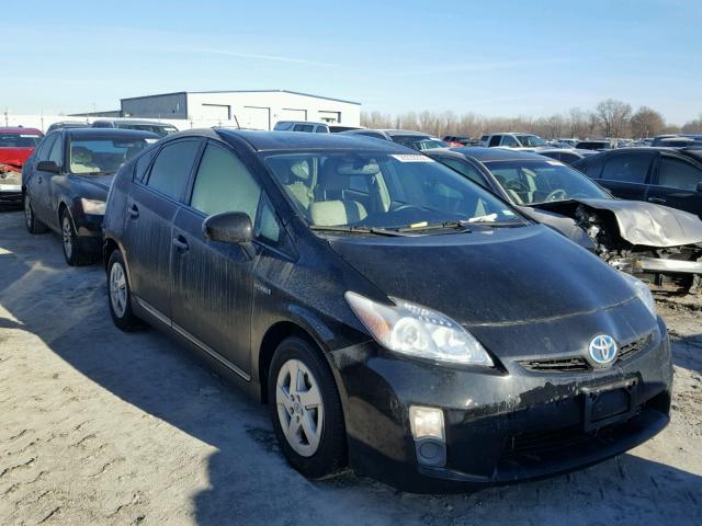 JTDKN3DU0B5364787 - 2011 TOYOTA PRIUS BLACK photo 1