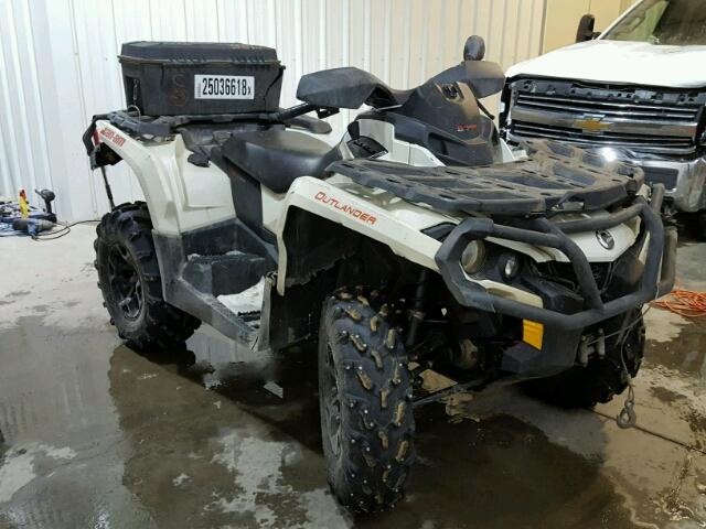 3JBLPAJ24FJ000253 - 2015 CAN-AM OUTLANDER WHITE photo 1