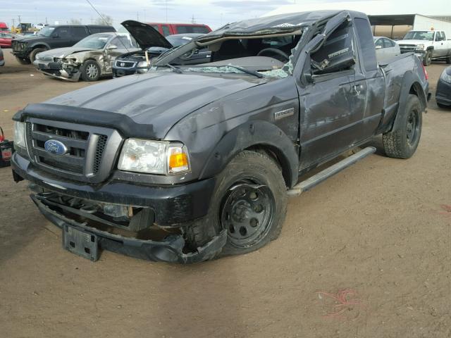 1FTZR45E38PA32257 - 2008 FORD RANGER SUP BLACK photo 2