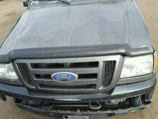 1FTZR45E38PA32257 - 2008 FORD RANGER SUP BLACK photo 7