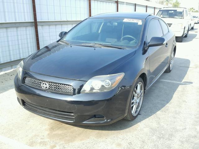 JTKDE167980261905 - 2008 TOYOTA SCION TC BLACK photo 2