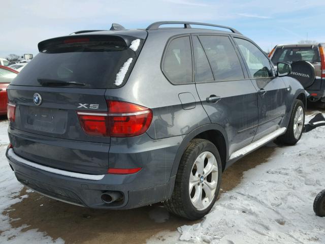 5UXZV4C53CL763820 - 2012 BMW X5 XDRIVE3 GRAY photo 4