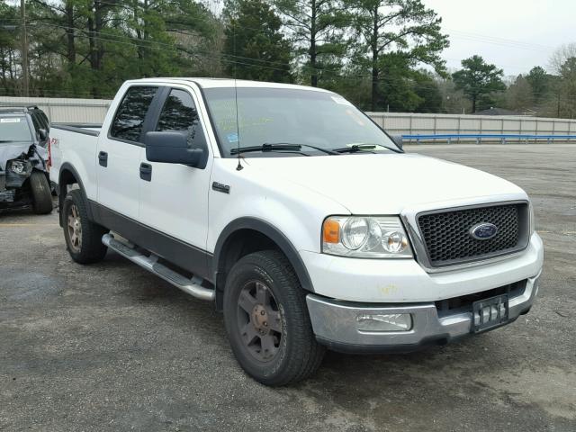 1FTPW14565FA59809 - 2005 FORD F150 SUPER WHITE photo 1