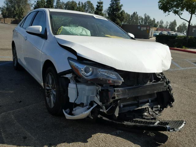 4T1BF1FK9GU162486 - 2016 TOYOTA CAMRY LE WHITE photo 1