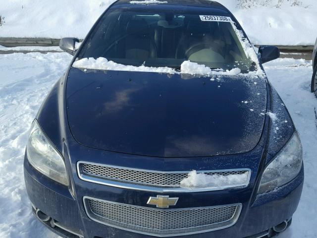 1G1ZK57B79F120712 - 2009 CHEVROLET MALIBU LTZ BLUE photo 10