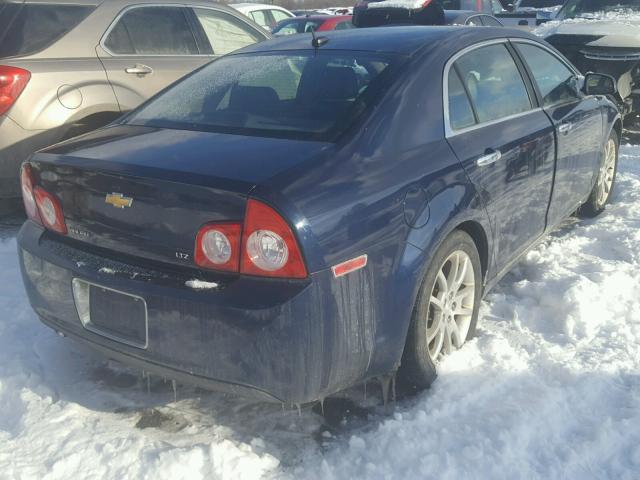 1G1ZK57B79F120712 - 2009 CHEVROLET MALIBU LTZ Көк фото 4