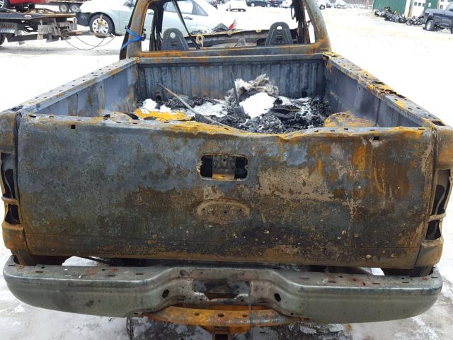 1FTSF31F71EB14528 - 2001 FORD F350 SRW S BURN photo 9