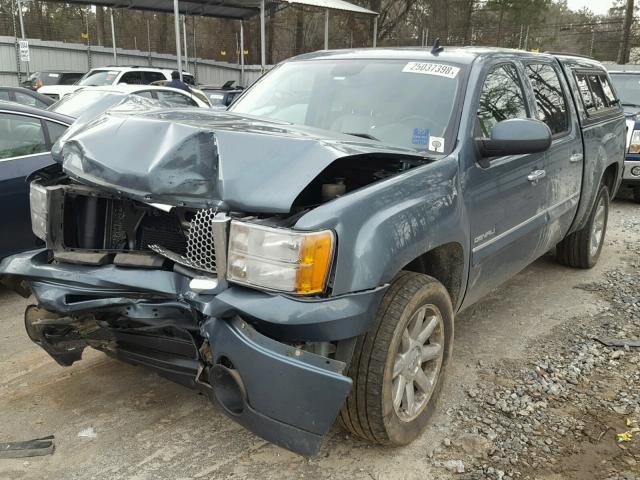 3GTP2XE28BG241654 - 2011 GMC SIERRA K15 BLUE photo 2