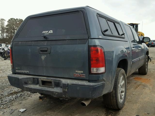 3GTP2XE28BG241654 - 2011 GMC SIERRA K15 BLUE photo 4