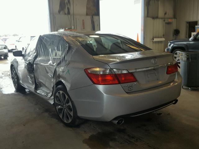 1HGCR2F58FA187283 - 2015 HONDA ACCORD SPO SILVER photo 3