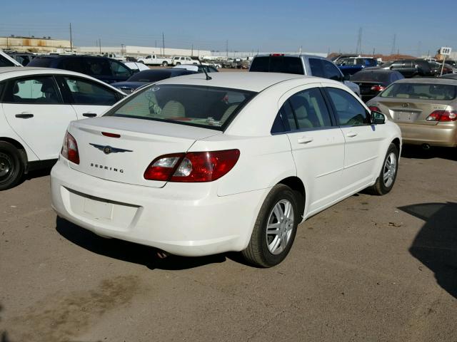 1C3LC46K27N557546 - 2007 CHRYSLER SEBRING WHITE photo 4