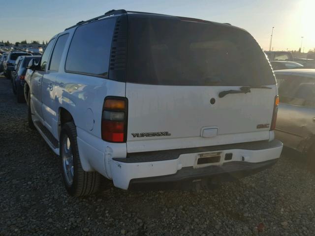 1GKFK66U86J155095 - 2006 GMC YUKON XL D WHITE photo 3