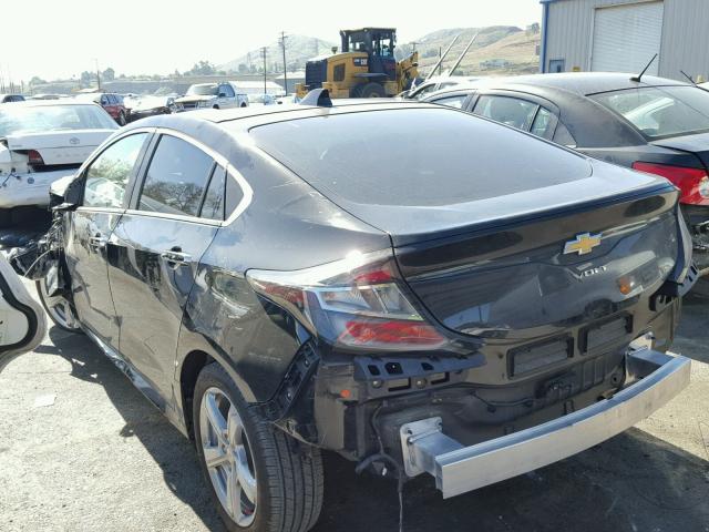 1G1RC6S52GU132277 - 2016 CHEVROLET VOLT LT BLACK photo 3