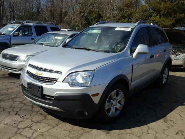 3GNAL2EK3DS629064 - 2013 CHEVROLET CAPTIVA LS 银色 照片 2