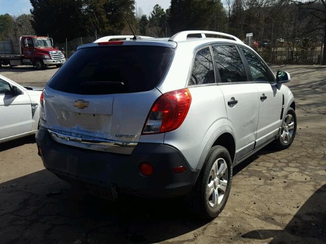 3GNAL2EK3DS629064 - 2013 CHEVROLET CAPTIVA LS 银色 照片 4