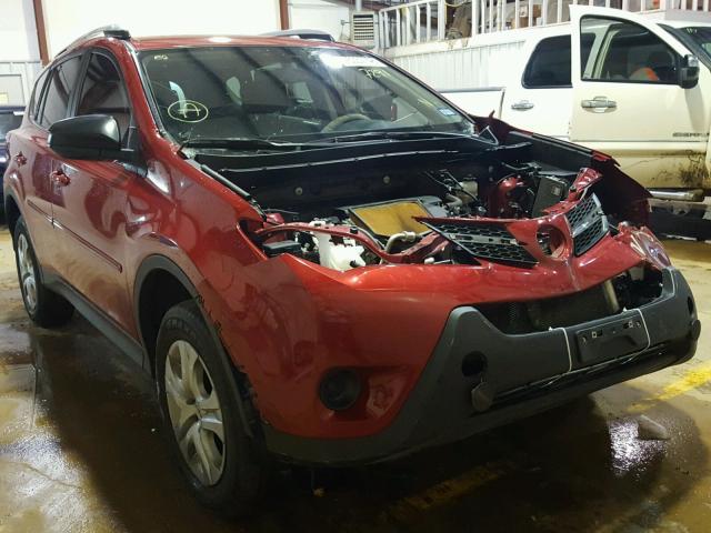 JTMZFREV1FD057291 - 2015 TOYOTA RAV4 LE RED photo 1