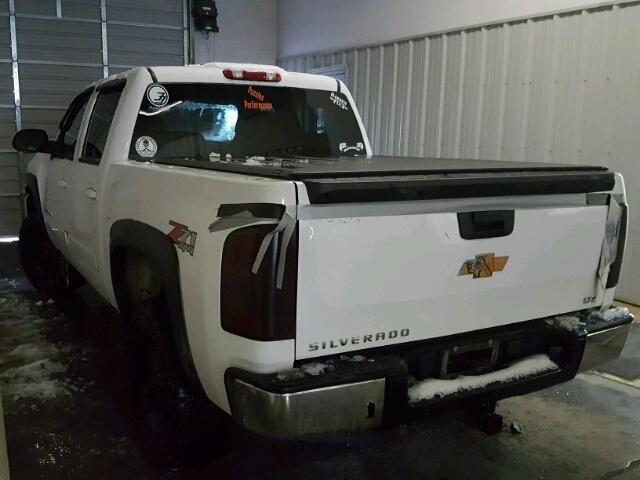 2GCEK13M371523807 - 2007 CHEVROLET SILVERADO WHITE photo 3