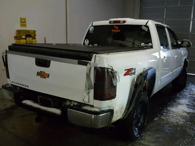 2GCEK13M371523807 - 2007 CHEVROLET SILVERADO WHITE photo 4