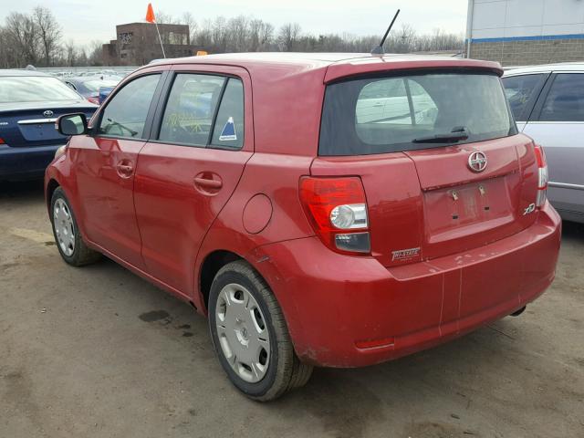 JTKKU104X8J018106 - 2008 TOYOTA SCION XD RED photo 3