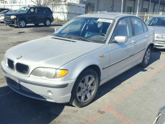 WBAEU33422PF64995 - 2002 BMW 325 XI SILVER photo 2