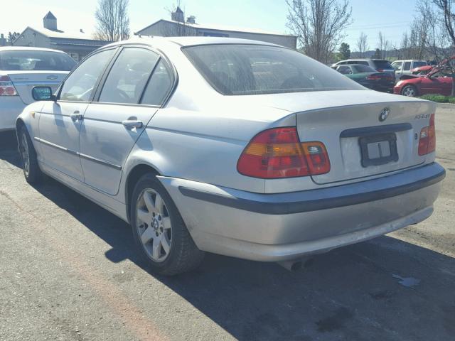 WBAEU33422PF64995 - 2002 BMW 325 XI SILVER photo 3