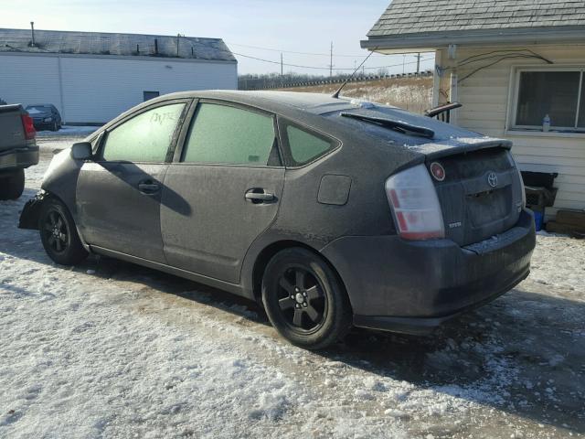 JTDKB20U083415086 - 2008 TOYOTA PRIUS GRAY photo 3